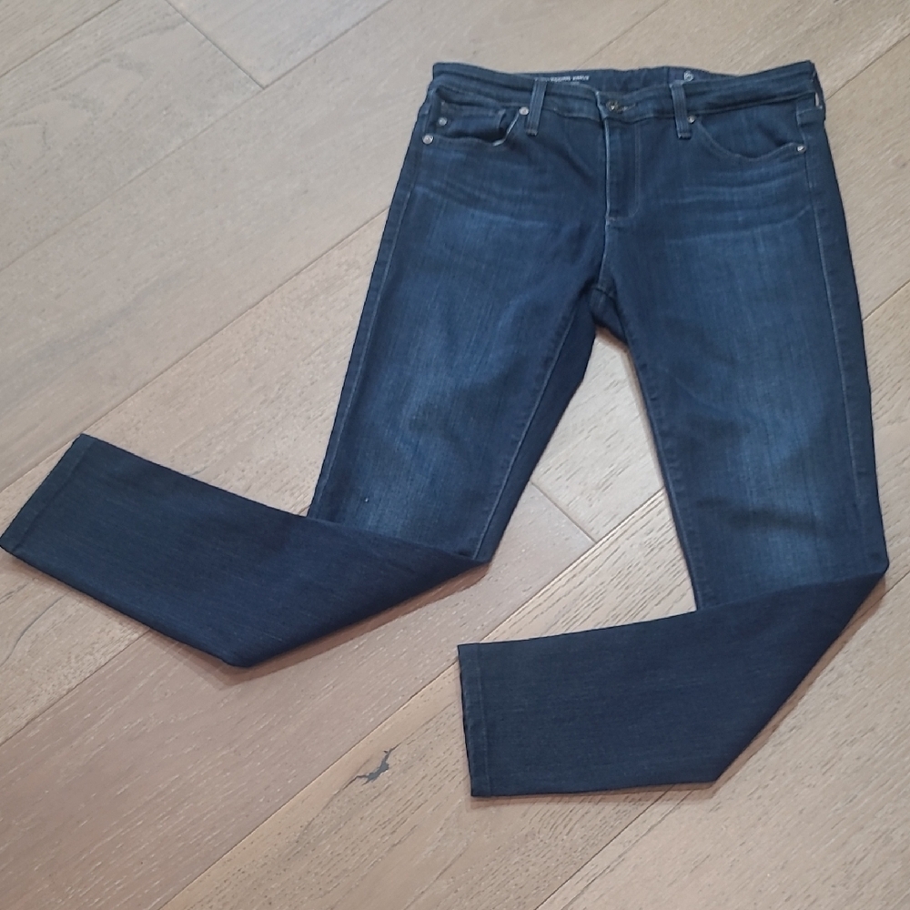 AG Adriano Goldschmied Jeans Women's sz 27 The Legging Ankle Super Skinny Denim